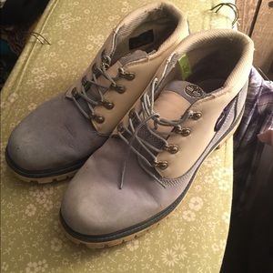 Light Blue Timberland Boots
